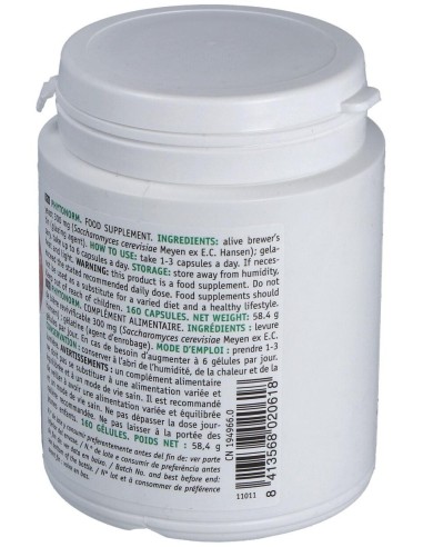 Phytonorm (Levadura De Cerveza) 160Cap de Intersa