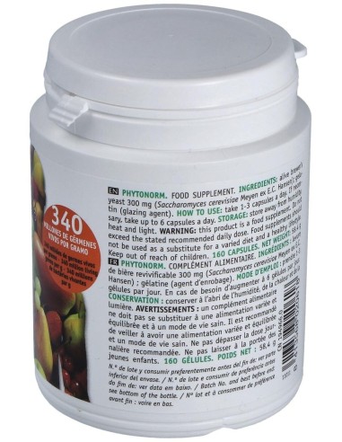 Phytonorm (Levadura De Cerveza) 160Cap de Intersa