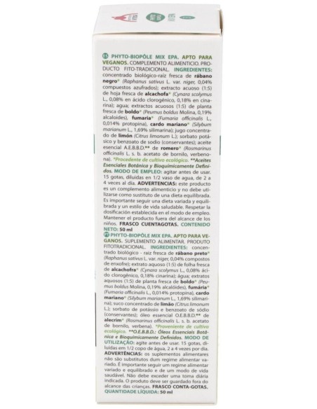 Phyto-Bipole Mix-Epa (Hepatico) 50Ml. de Phytobiopole