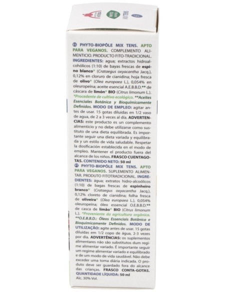 Phyto-Bipole Mix-Tens (Hipertens) 50Ml. de Phytobiopole