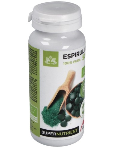 Espirulina (500 Mg.) 180 Comprimidos Bio de Intersa