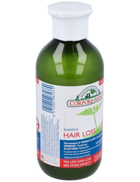Champu Anticaida Germinados Trigo Y Soja 300Ml. de Corpore Sano