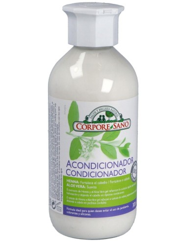 Suavizante Aloe + Henna 300Ml. de Corpore Sano