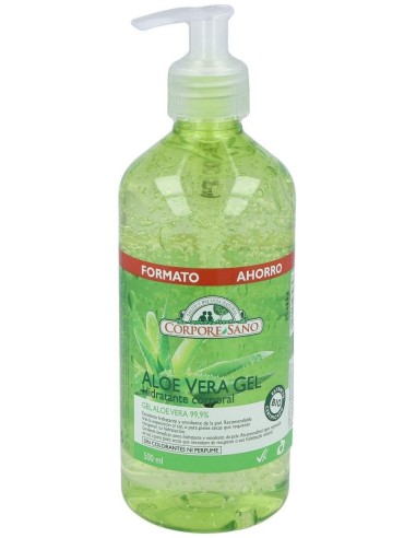 Gel Puro Aloe Vera 500Ml. Bio de Corpore Sano