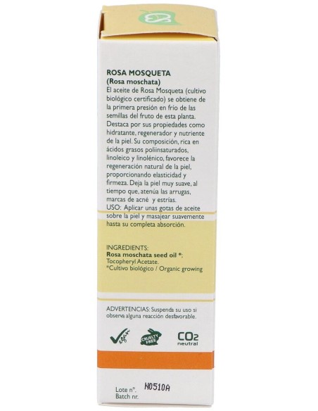 Aceite De Rosa Mosqueta Bio 100% Puro 30Ml. de Corpore Sano