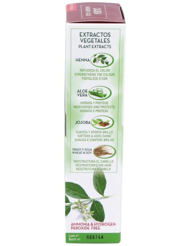 Crema Colorante Henna Caoba 80Ml. de Corpore Sano