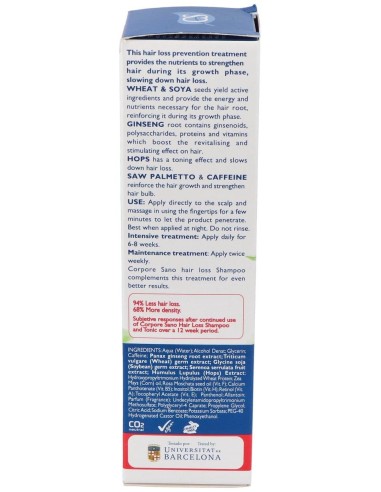 Tonico Capilar (Locion Anticaida) 150Ml. de Corpore Sano