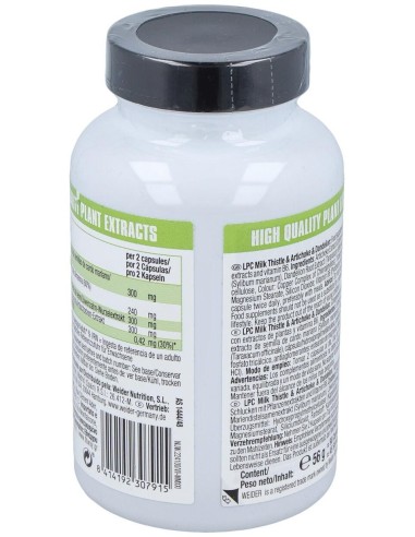 Weider Lpc (Protector Hepatico) 90Cap. de Weider