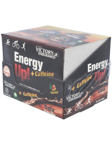 Victory Endurance Energy Up Gel +Cafeina Cola 24Ud de Victory Endurance