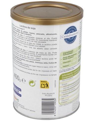 Lecitina Ip (Identidad Preservada) Savid 400Gr. de Dietisa (Dielisa)