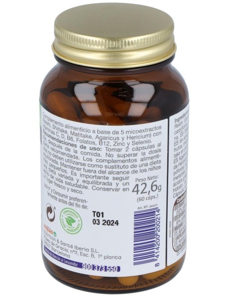 Mega Inmuno +  Envase 60 Cápsulas(30 Días) de Dielisa®