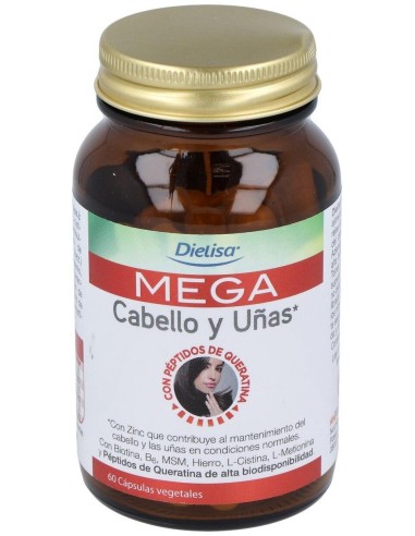 Mega Cabello Y Uñas 60Cap. de Dietisa (Dielisa)