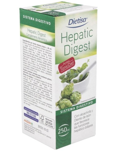 Hepatic Digest   Envase 250 Ml(8 Días) de Dielisa®