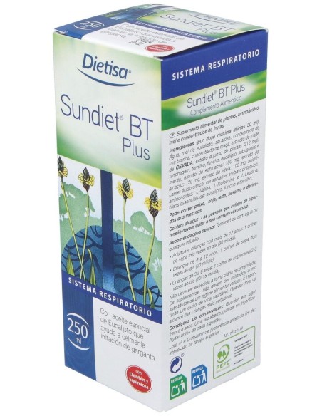Sundiet Bt Plus Bronquios 250Ml. de Dietisa (Dielisa)