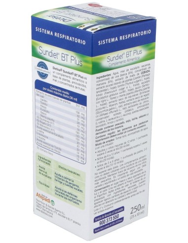 Sundiet Bt Plus 250 Ml  Envase 250 Ml(8-25 Días) de Dielisa®