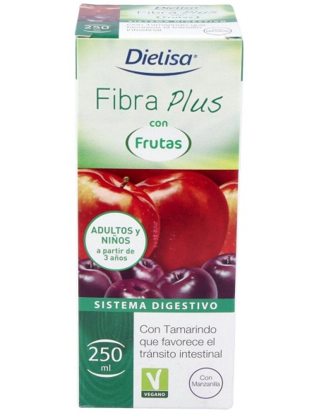 Fibra Plus Con Frutas  Envase 250 Ml(8-12 Días) de Dielisa®