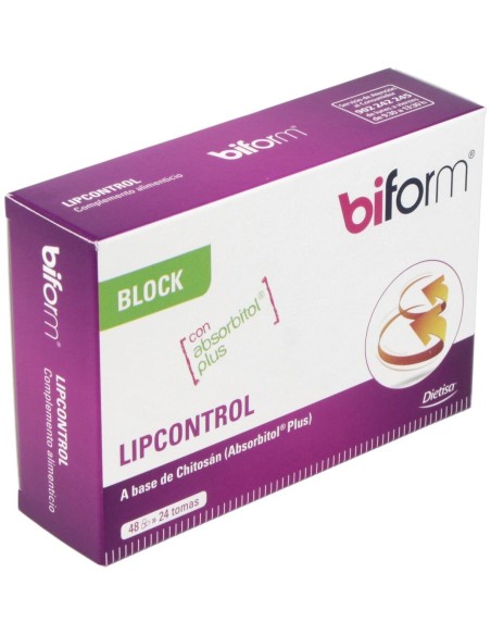 Chitosan Plus  Envase 48 Cápsulas(24 Tomas) de Biform®