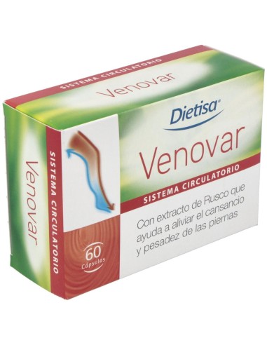 Venovar Cáps  Envase 60 Cápsulas(30 Días) de Dielisa®