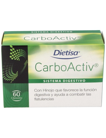 Carboactiv   Envase 60 Cápsulas(15 Días) de Dielisa®
