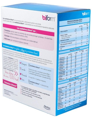 Crema Chocolate   Envase 6 Sobres(6 Comidas) de Biform®