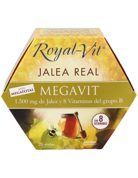 Jalea Real Royal Vit Mega Vit 1500Mg 20Amp. de Dietisa (Dielisa)