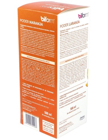 Biform Poder Naranja 500Ml. de Dietisa (Dielisa)