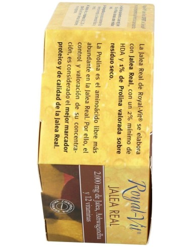 Jalea Real Royal Vit Expert Sin Azucar 20Viales de Dietisa (Dielisa)