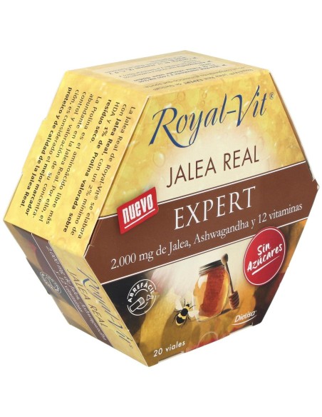 Jalea Real Royal Vit Expert Sin Azucar 20Viales de Dietisa (Dielisa)