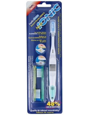 Hyg Ionic Medio Cepillo Ionic Electric +2Recambios de Hyg Ionic