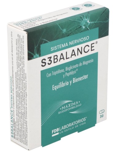 S3 Balance 30Cap. de Fdb