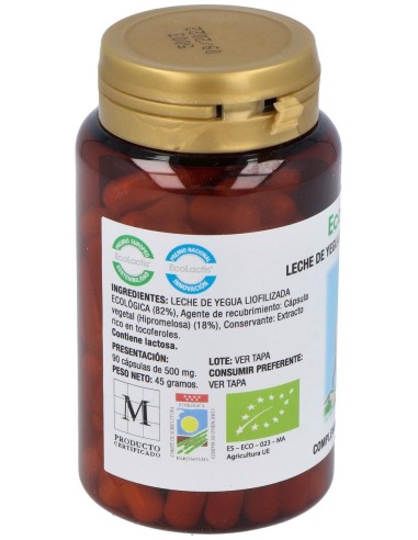 Leche De Yegua Liofilizada Eco 90Cap. de Ecolactis