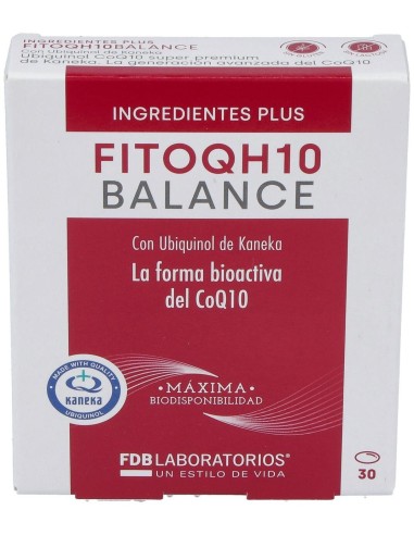 Fitoqh10 Balance Ubiquinol 30Cap. de Fdb