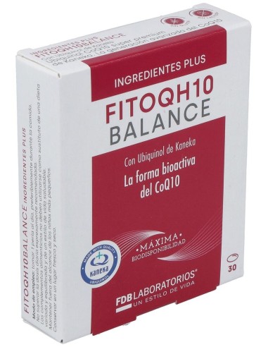 Fitoqh10 Balance Ubiquinol 30Cap. de Fdb
