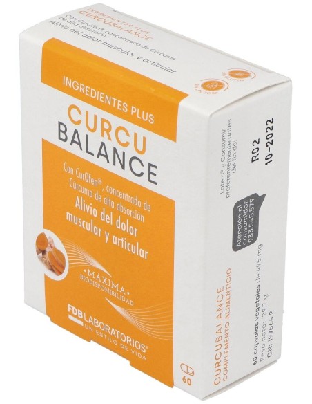 Curcubalance 60 Cápsulas  Fdb