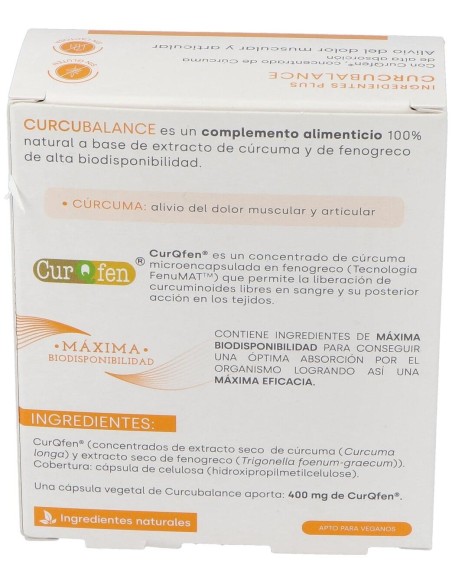 Curcubalance 60 Cápsulas  Fdb