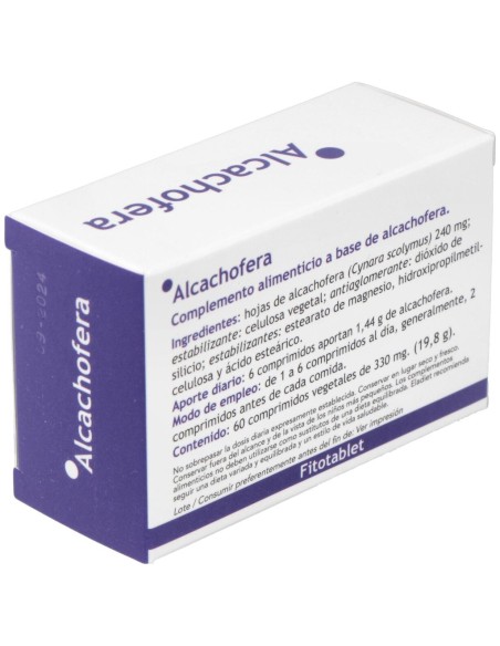 Fitotablet Alcachofa 60Comp de Eladiet