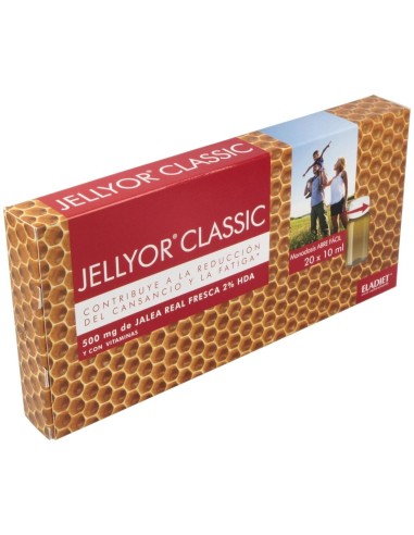 Jellyor Classic J.R Fructosa 20Viales de Eladiet