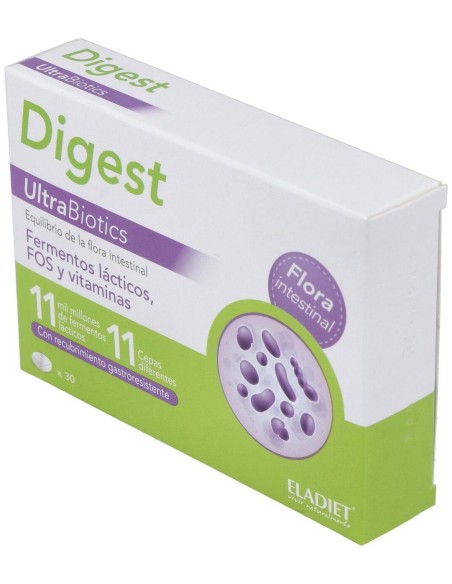 Digest Ultrabiotic 30Comp. de Eladiet