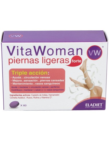 Vita Woman Piernas Ligeras Forte 60Comp. de Eladiet