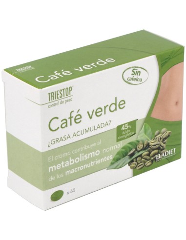 Triestop Cafe Verde 60 Comprimidos de Eladiet