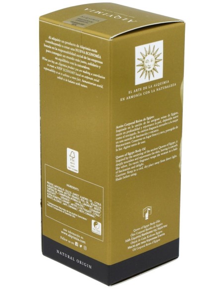 Aceite Corporal Reina De Egipto 150Ml. de Alqvimia