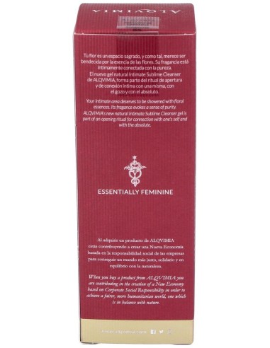 Gel Intimo Geranio-Palmarosa 100Ml. de Alqvimia
