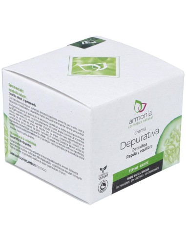 Crema Depurativa Pepino-Karite 50Ml. de Armonia