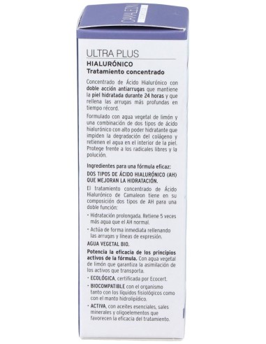 Ultra Pure Concentrado Hialuronico 15Ml. de Camaleon Cosmetics