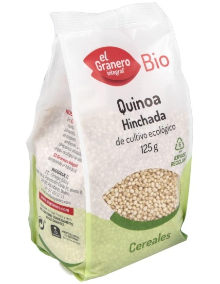Quinoa Hinchada 125Gr. Bio de El Granero