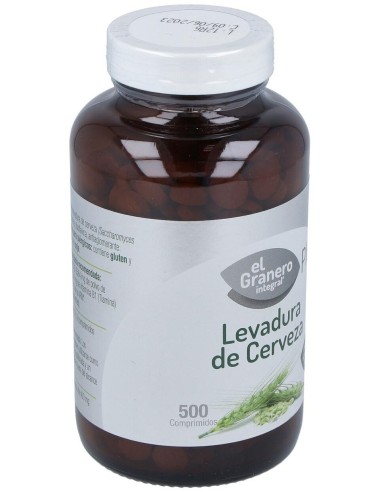 Levadura De Cerveza 400Mg. 500Comp. de El Granero