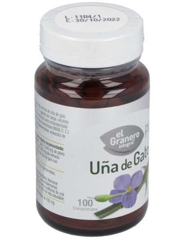 Uña De Gato Forte 400Mg. 100Comp. de El Granero