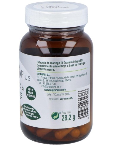Extracto De Moringa 60Cap. de El Granero