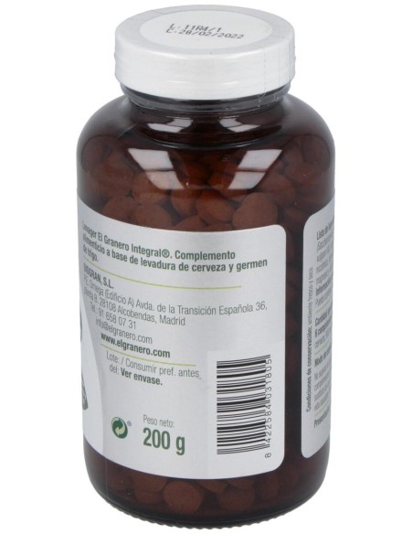 Levager Lev.Cerveza Y Germen Trigo 500Comp. de El Granero