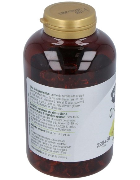 Aceite De Onagra 250Perlas de El Granero